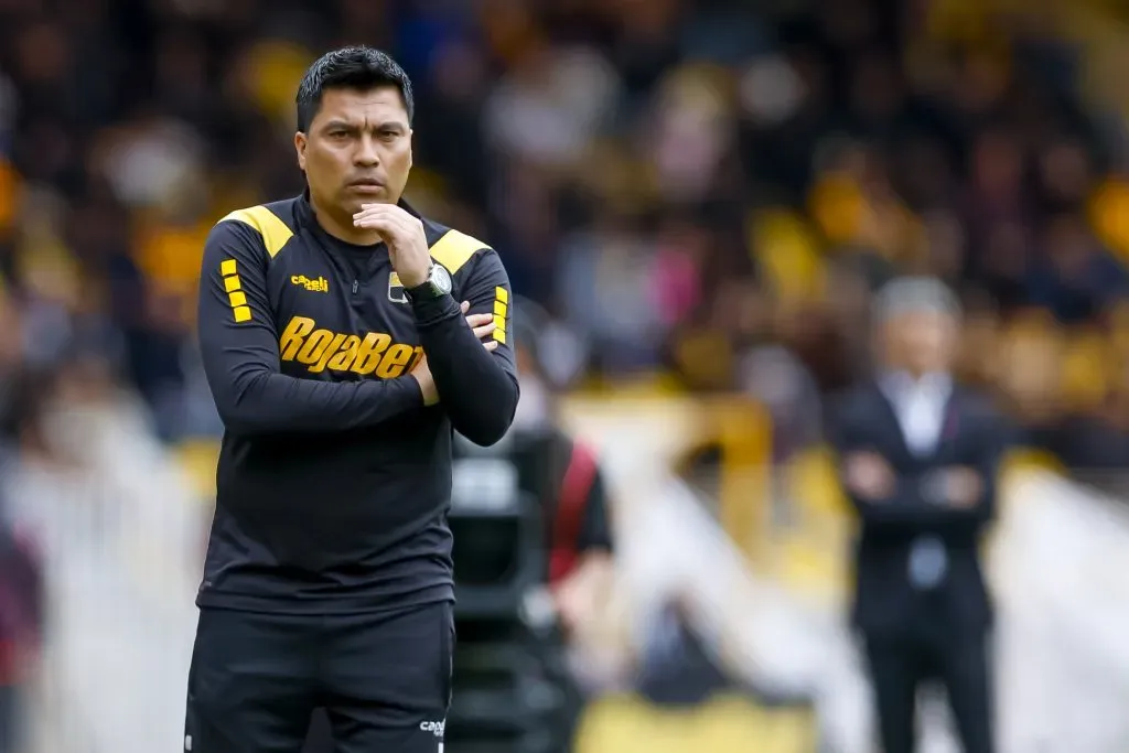 Esteban González tenía clarita la película con los albos. (Pepe Alvujar/Photosport).