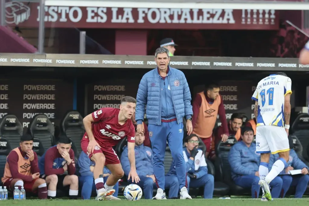 Mauricio Pellegrino sabe que su equipo está en un buen momento. (Alejandro Pagni/Getty Images).