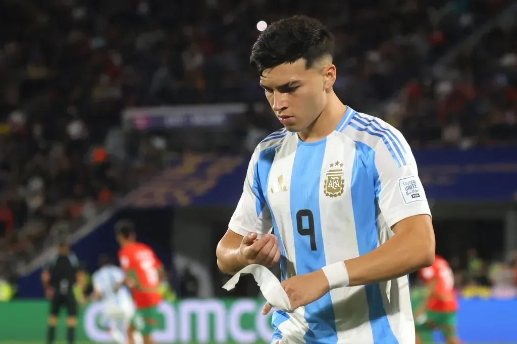 Alejo Sarco fue sustituido en la hora de juego ante Marruecos y así salió. (Jonnathan Oyarzun/Photosport).