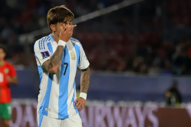 Maher Carrizo fue una de las buenas figuras trasandinas en la Copa del Mundo. (Jonnathan Oyarzun/Photosport).