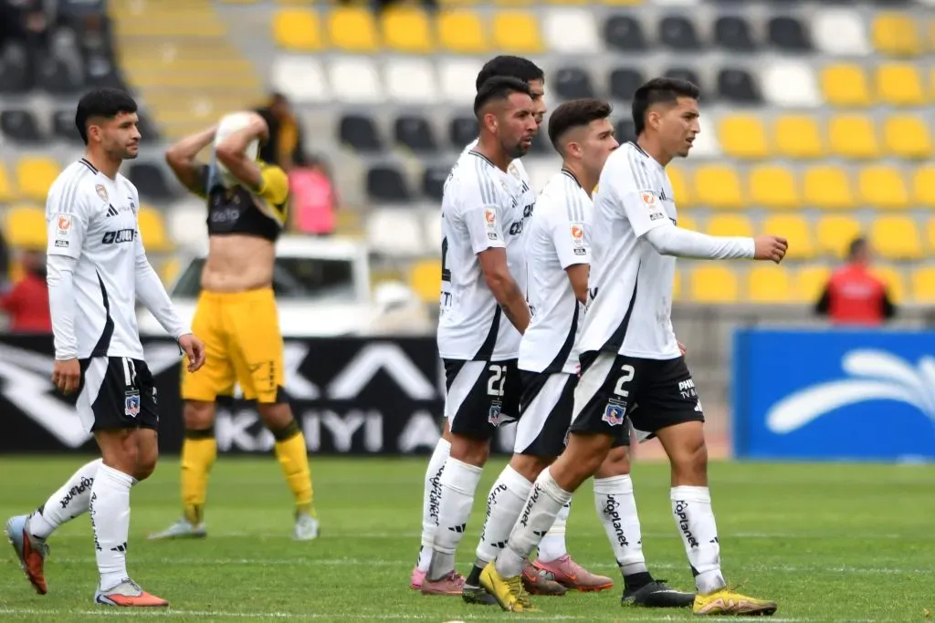 Colo Colo mastica una nueva derrota. Foto: Alejandro Pizarro Ubilla/Photosport