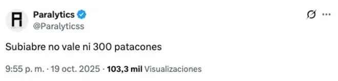 Los comentarios contra Ian Subiabre