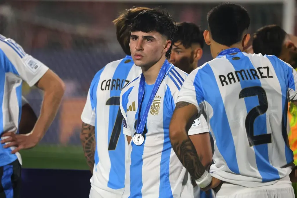 La selección argentina estuvo en este Mundial Sub 20 con el público en contra en todos sus partidos. | Foto: Photosport.