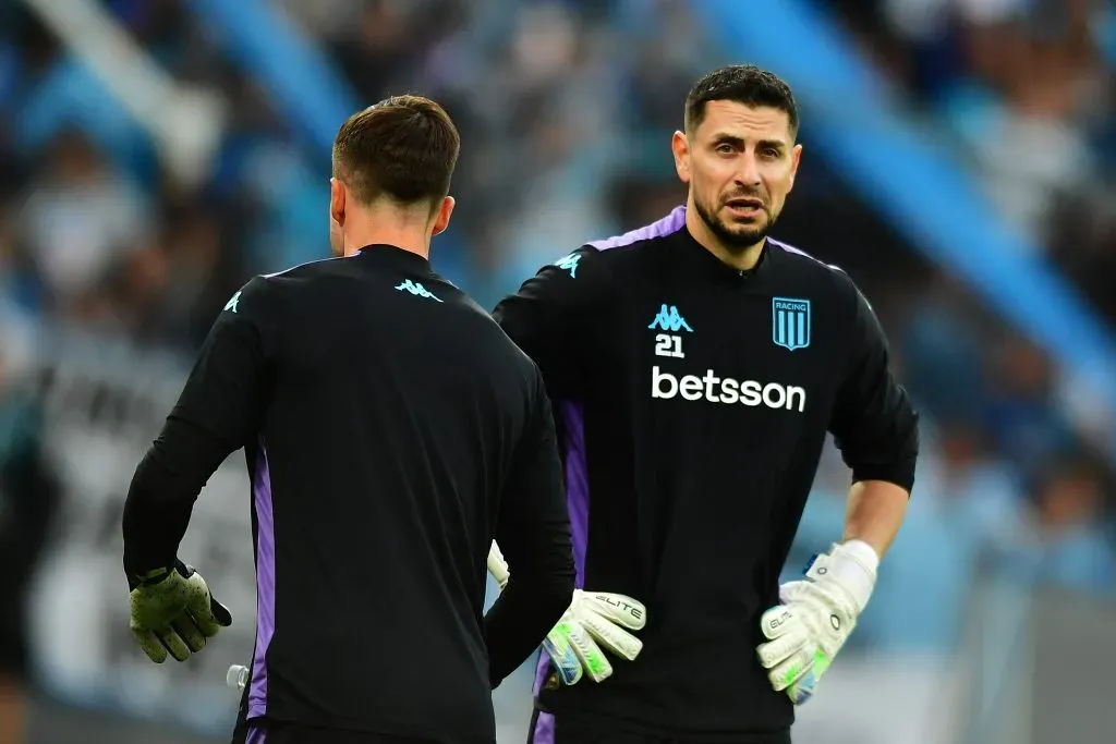 Gabriel Arias ahora es suplente en Racing. Imagen: Getty