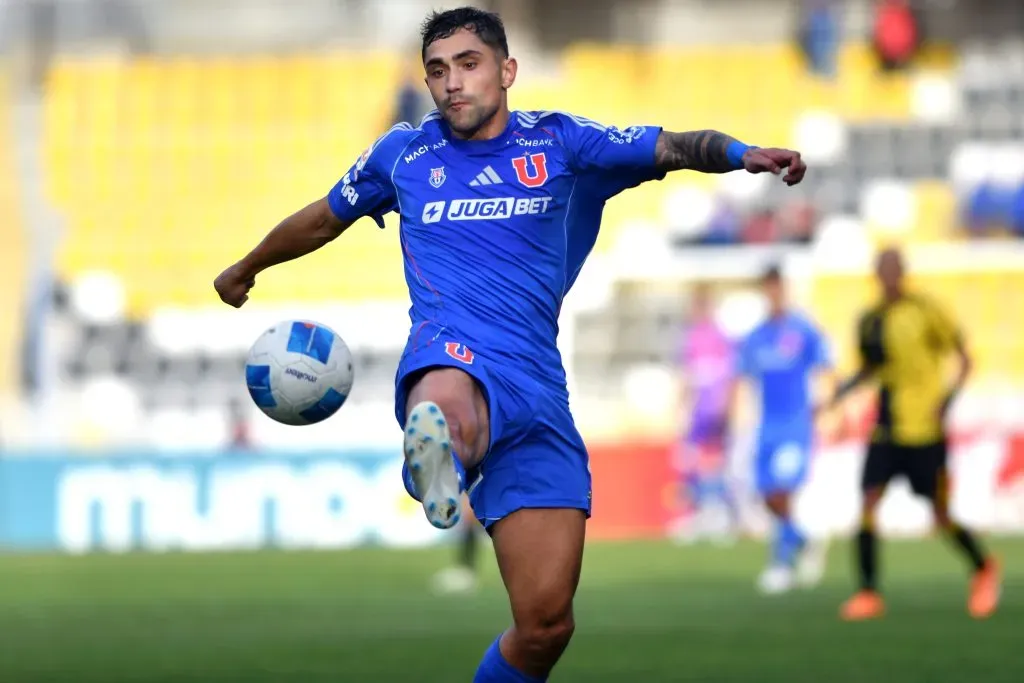 Nicolás Ramírez está al límite en la U. Imagen: Photosport