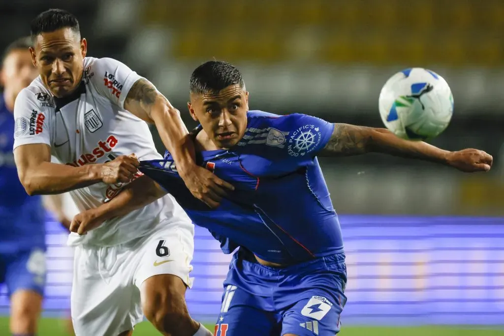 Nicolas Guerra tendrá una dura prueba de titular contra Lanús. Foto: Andrés Pina/Photosport