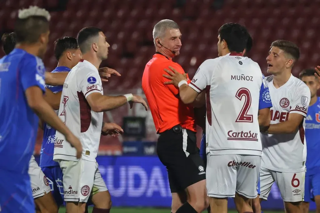 Lanús reclamó el penal en contra ante la “U”
