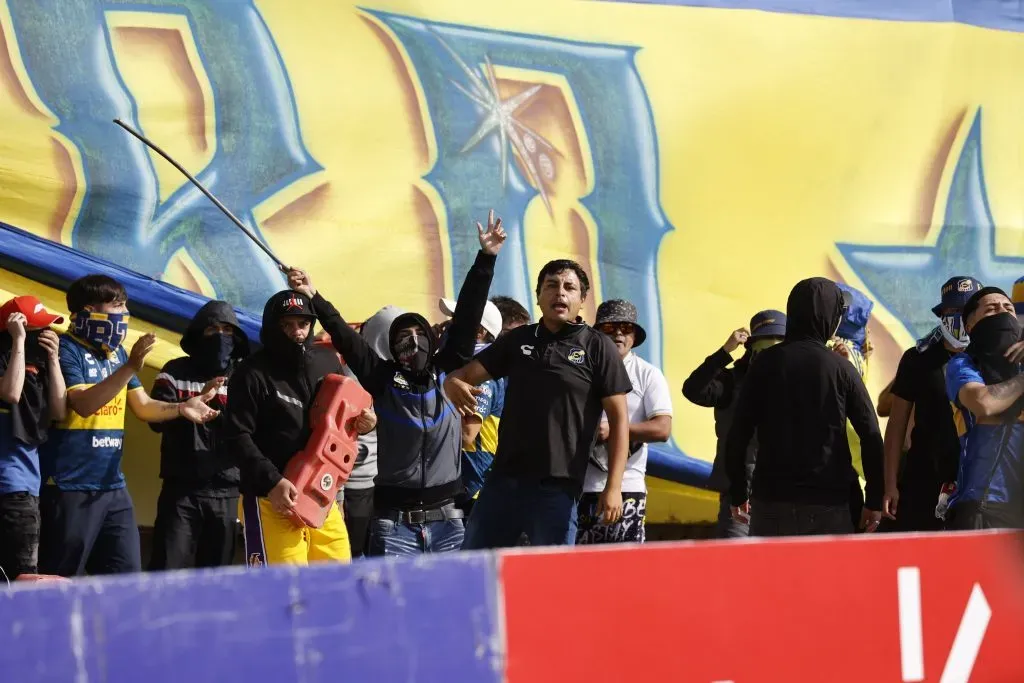 La repudiable invasion en Everton /Photosport
