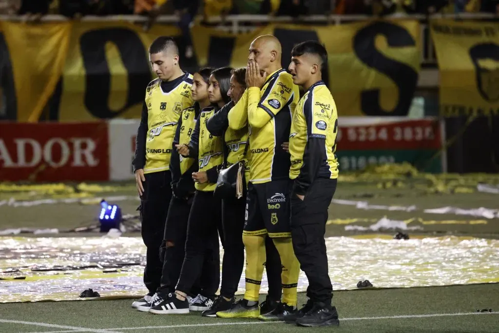 Chupete jugó su último partido con San Luis de Quillota. Imagen: Photosport