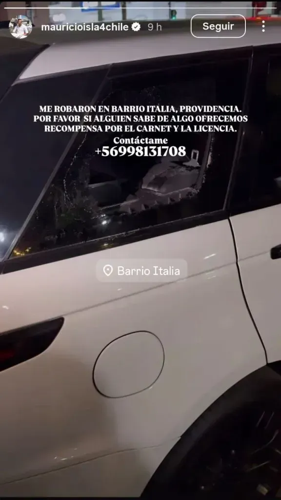 La historia que subió Mauricio Isla en redes sociales tras el empate de Colo Colo ante Limache. | Foto: Photosport.