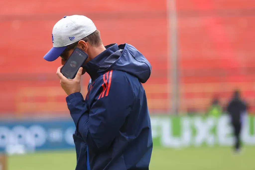 Michael Clark en la polémica. Foto: Jonnathan Oyarzun/Photosport