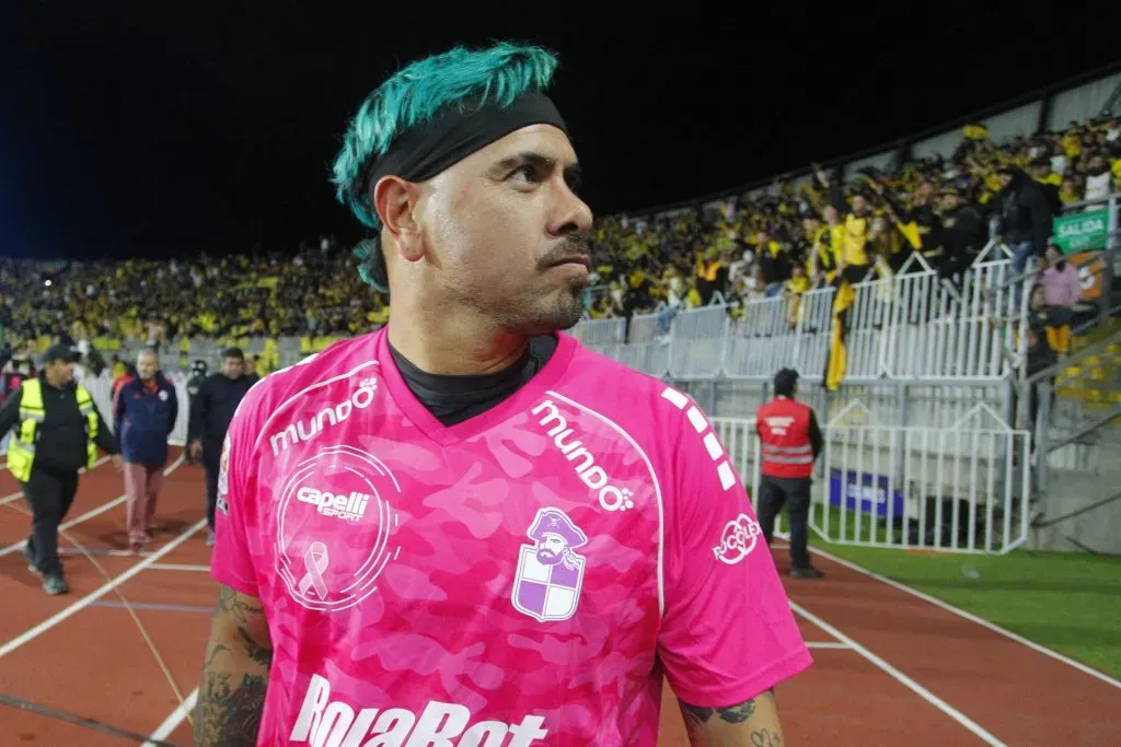 Diego Sánchez atajó un penal en el triunfo de Coquimbo Unido a O’Higgins. (Jorge Loyola/Photosport).