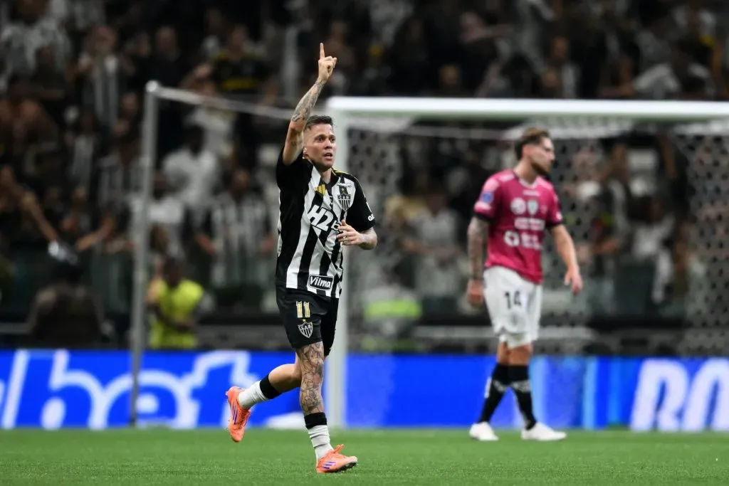 Atlético Mineiro sacó pasajes a la final de la Copa Sudamericana. Foto: Getty Images.