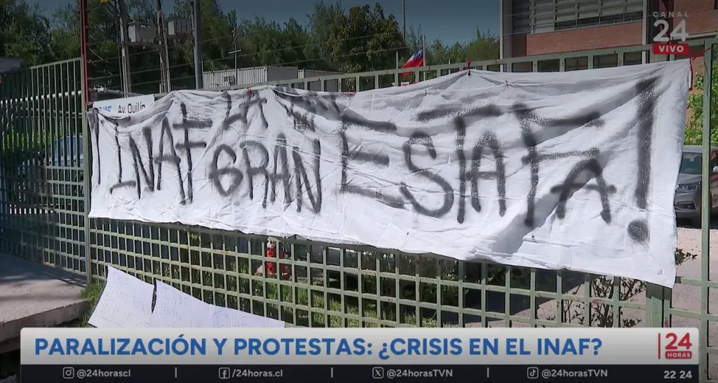 Las clases están paralizadas en el INAF