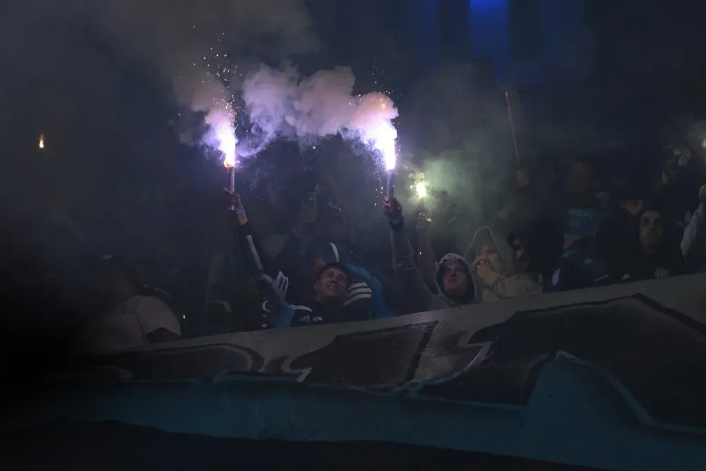 Racing impacta al mundo con su salida ante Flamengo en la semifinal de vuelta de Copa Libertadores. Foto: Getty Images.