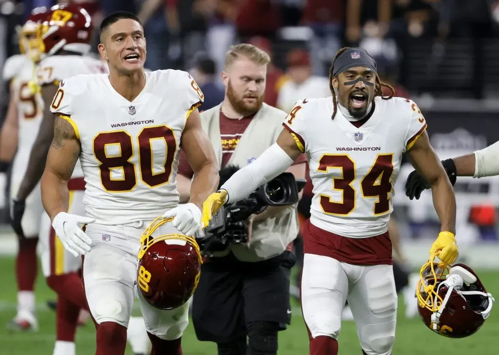 El deportista nacional llegó a la NFL donde militó en Washington Commanders  (Photo by Ethan Miller/Getty Images)