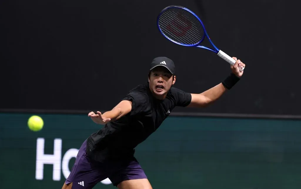 Learner Tien fue alabado por Agassi. (Photo by Julian Finney/Getty Images)
