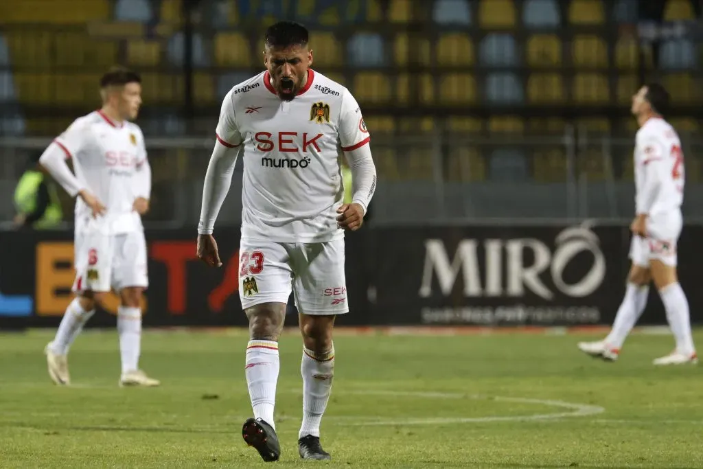 Ignacio Jeraldino es uno que mastica la frustración en el cuadro hispano. (Sebastian Cisternas/Photosport).