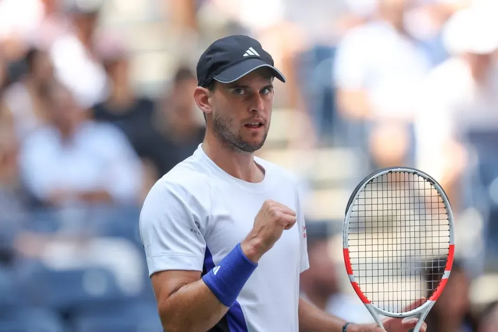 Benjamín Pérez se comparó con Dominic Thiem. (Photo by Jamie Squire/Getty Images)