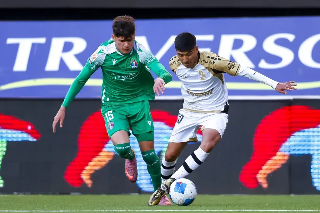 Martín Jiménez en Audax Italiano ante Coquimbo Unido. (Pepe Alvujar/Photosport).