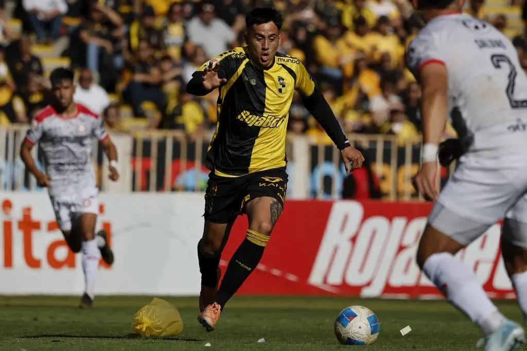 Matías Palavecino fue una de las grandes figuras del Coquimbo Unido campeón del fútbol chileno. | Foto: Photosport.