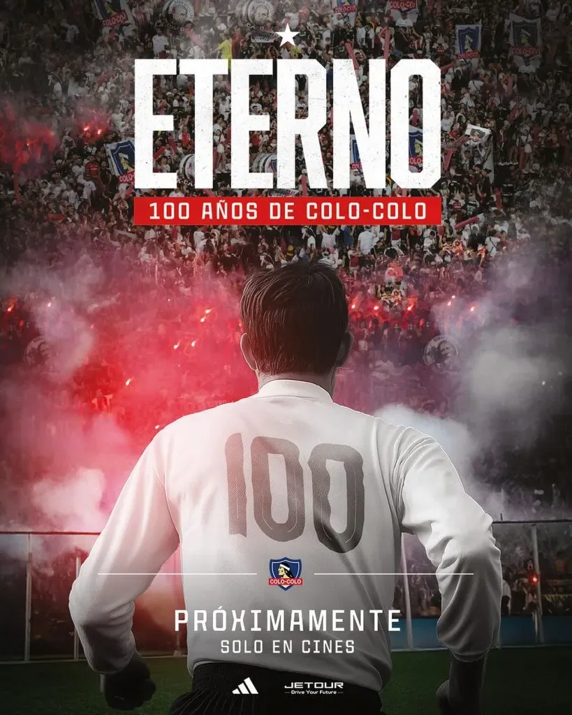 Eterno, el documental dedicado a Colo Colo, ya está en los principales cines del país. | Foto: Archivo.