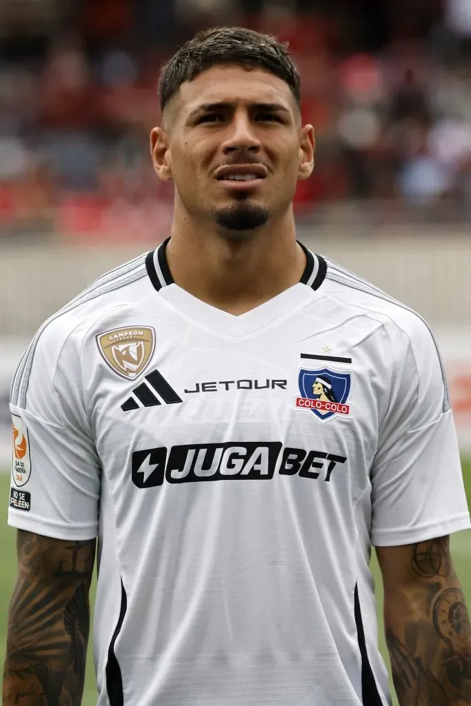 Alan Saldivia está de vuelta en Colo Colo y ya entrena a la par de sus compañeros. Foto: Photosport.