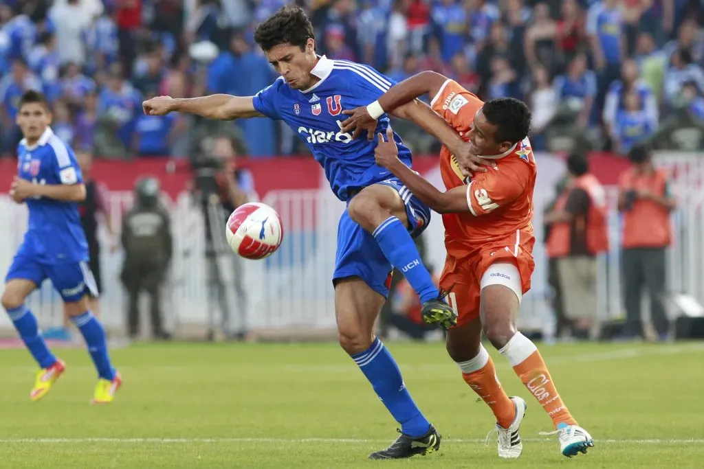 Marcos González fue parte de uno de los equipos más míticos de Universidad de Chile. | Foto: Photosport.