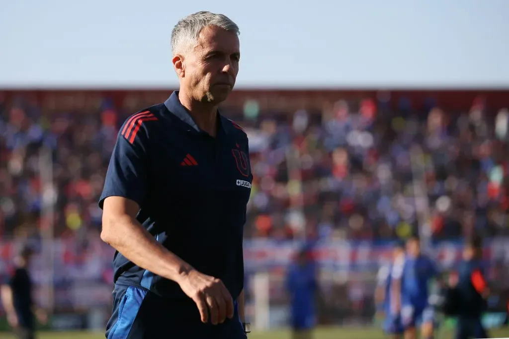 Gustavo Álvarez podría dejar Universidad de Chile a final de año. | Foto: Photosport.