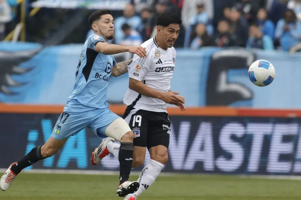Salomón Rodríguez apenas lleva dos goles convertidos en Colo Colo. | Foto: Photosport.