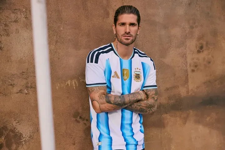 La nueva camiseta de Argentina