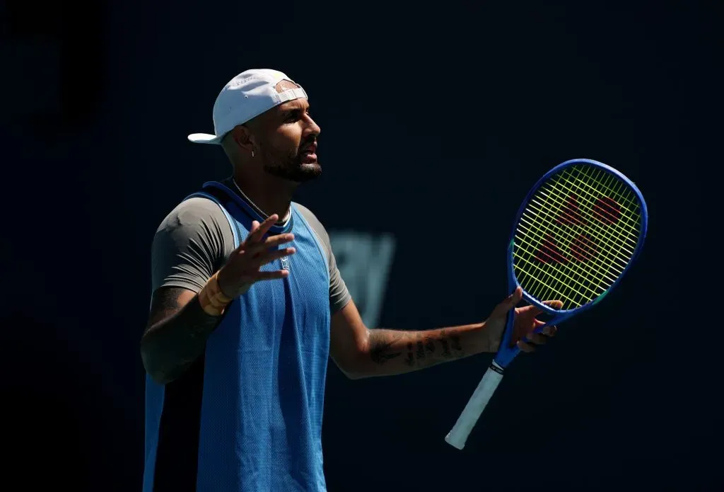 Nick Kyrgios quiere volver al circuito ATP. (Photo by Al Bello/Getty Images)