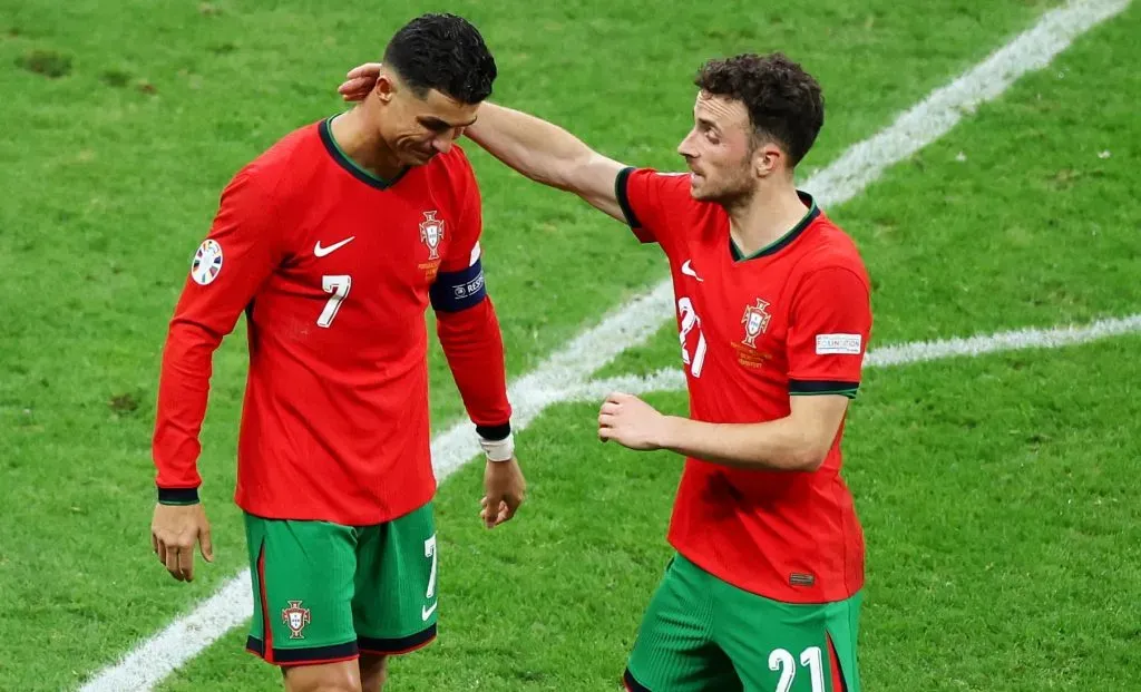 Cristiano Ronaldo habló sobre Diogo Jota | Getty Images