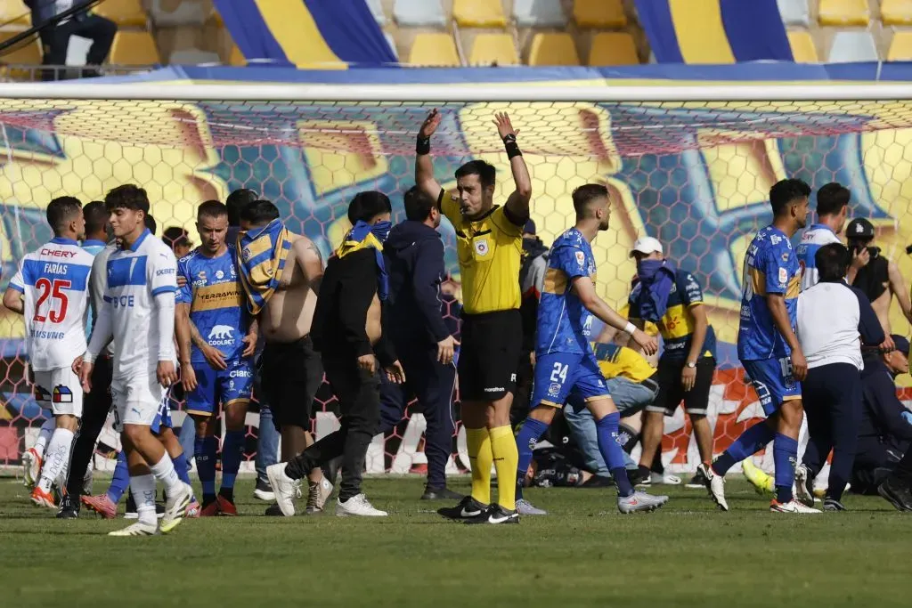 Everton paga las consecuencias por los disturbios en el Sausalito | Photosport