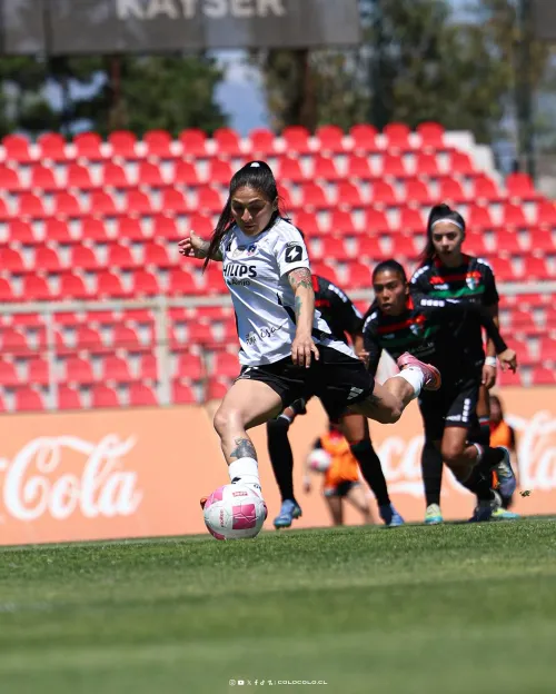 Las Albas golearon 5-0 a Palestino en el duelo de ida – @colocolofemenino vía Instagram