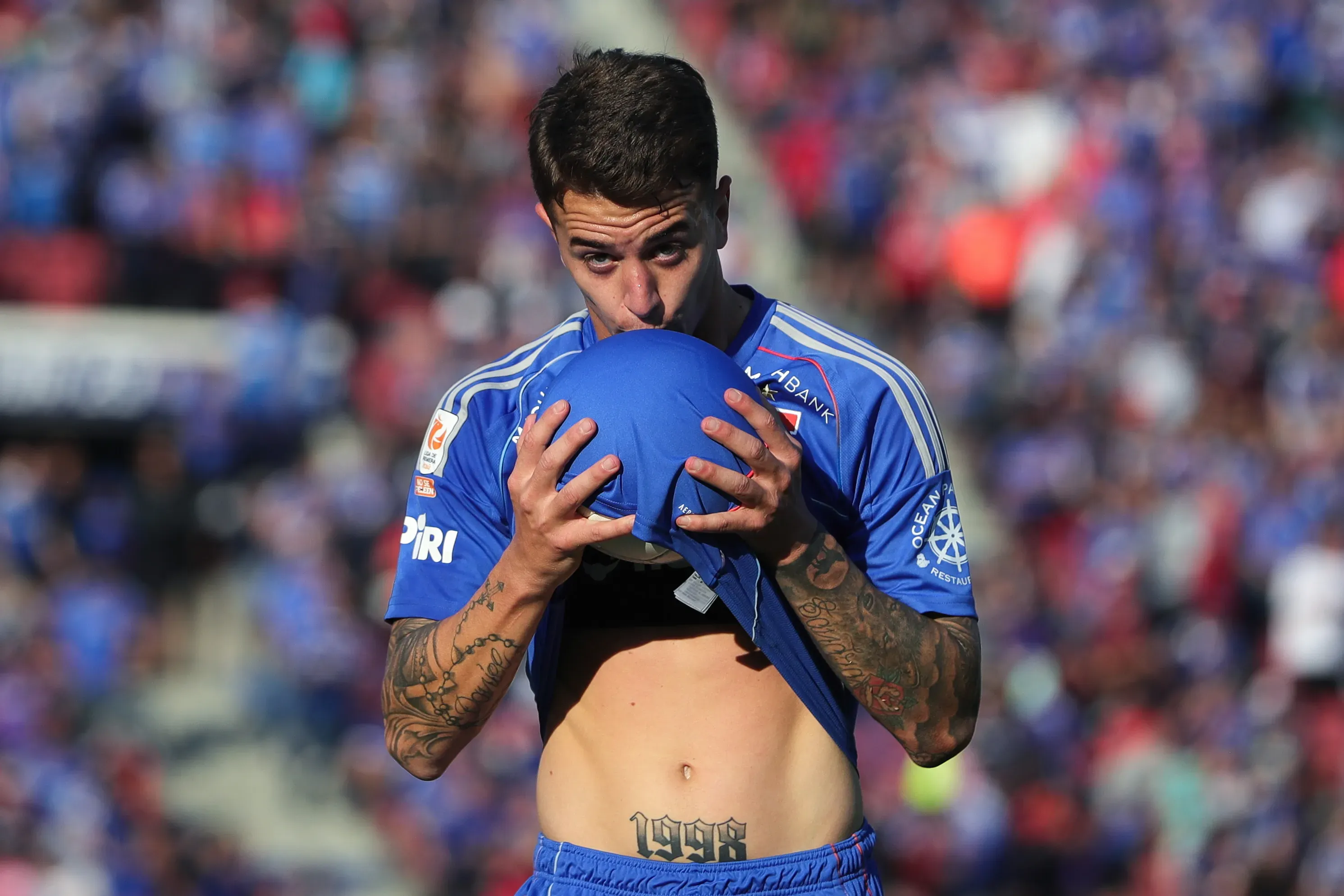 Franco Calderón no estará contra O’Higgins. Imagen: Photosport