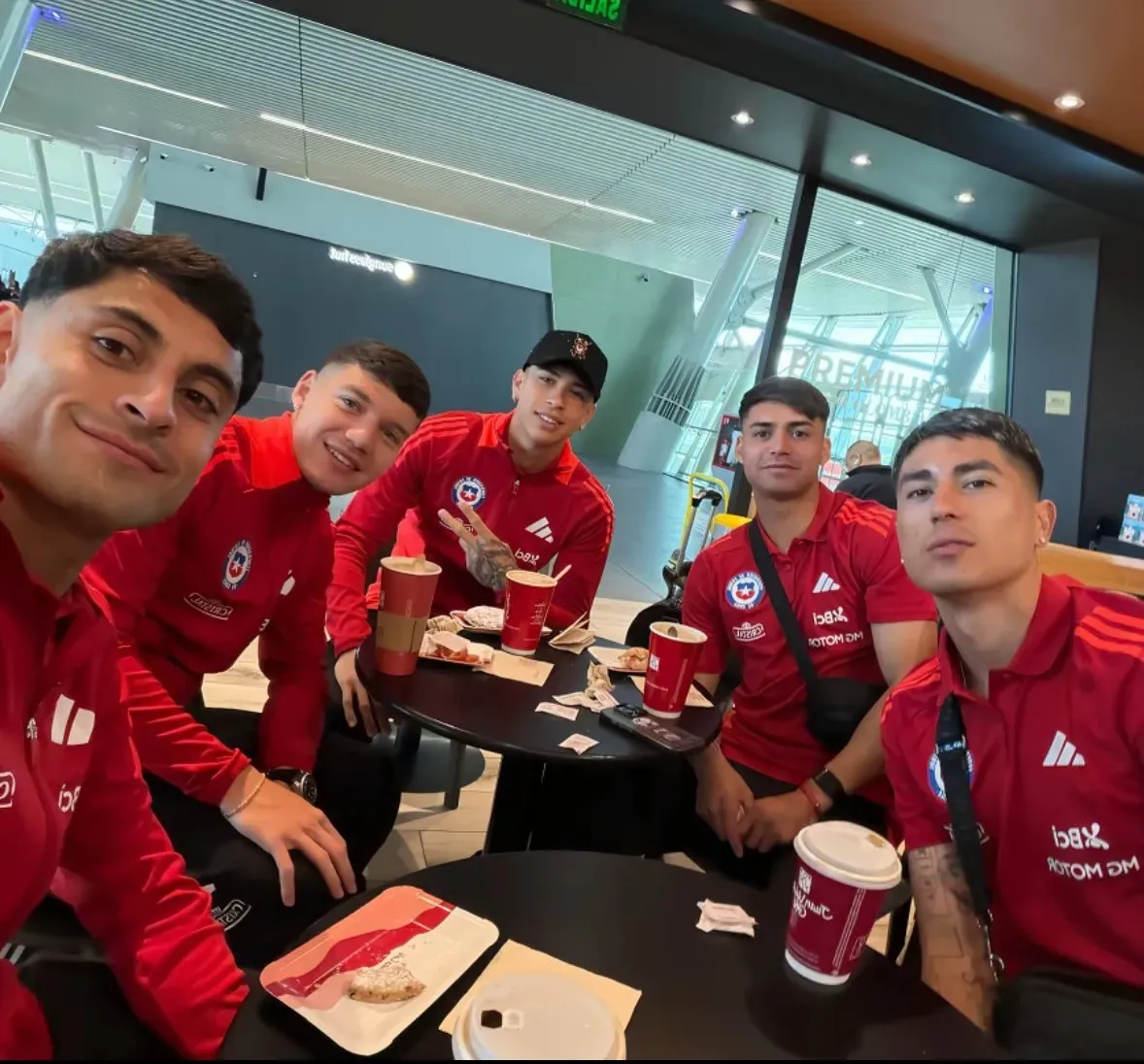 Maximiliano Gutiérrez es uno más de los jugadores de Universidad de Chile en la selección. | Foto: Captura.