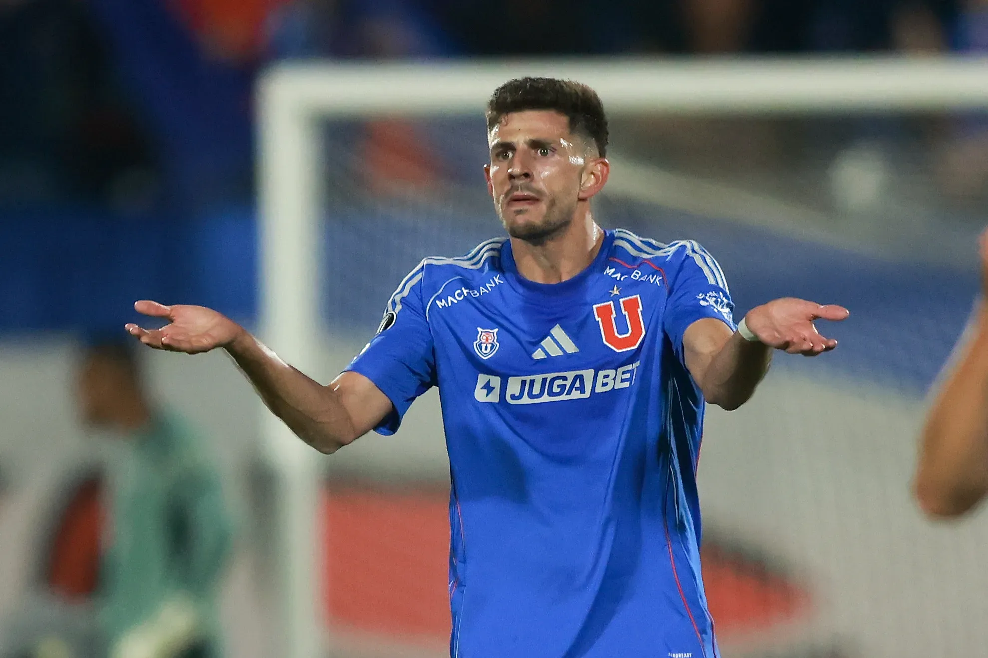 Lucas Di Yorio ha convertido 13 goles en U. de Chile. Imagen: Photosport
