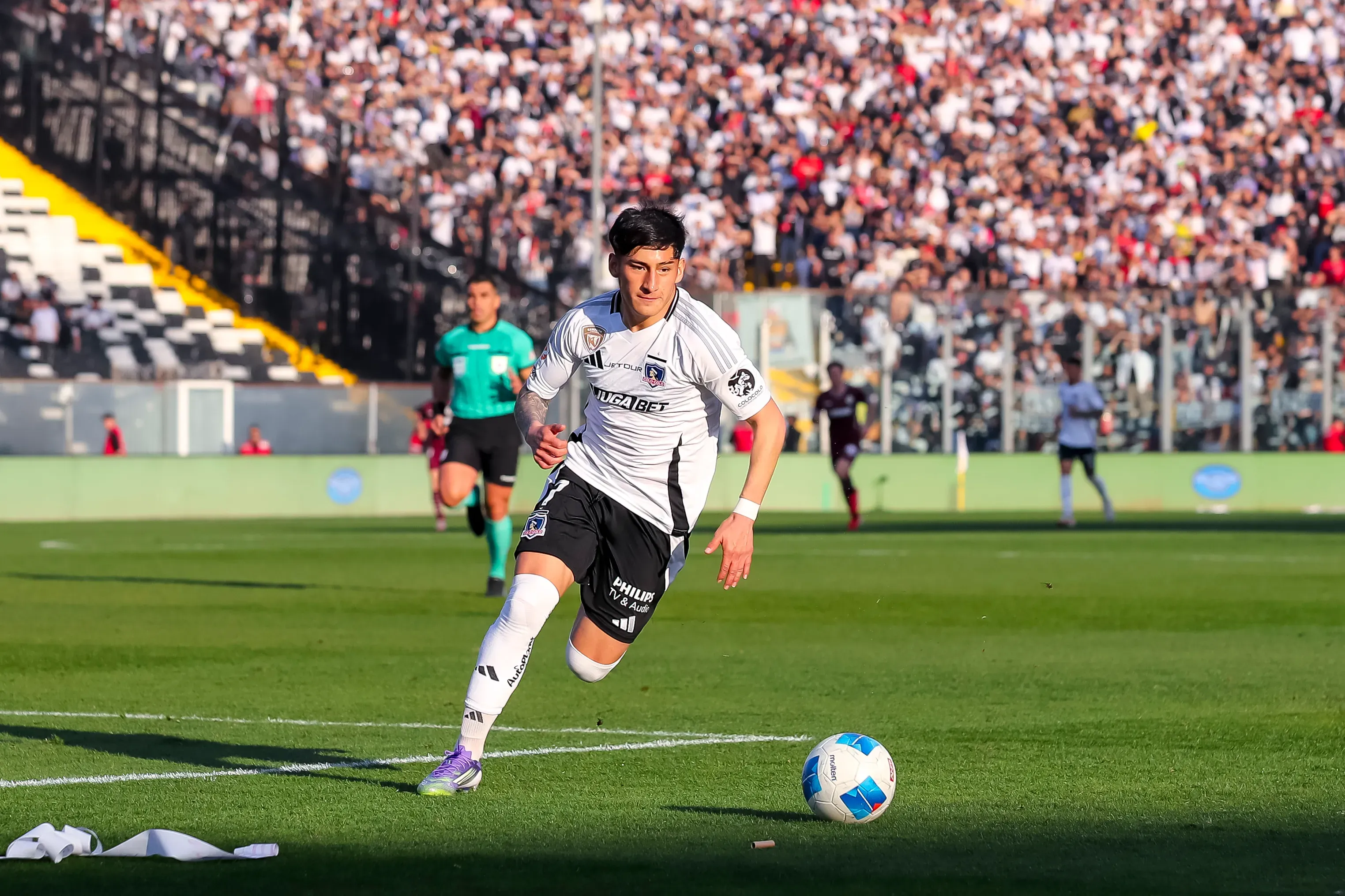 Francisco Marchant es el jugador que más ha ayudado a Colo Colo con los minutos Sub 21, pero ahora está lesionado y descartado para la recta final. Foto: Photosport.