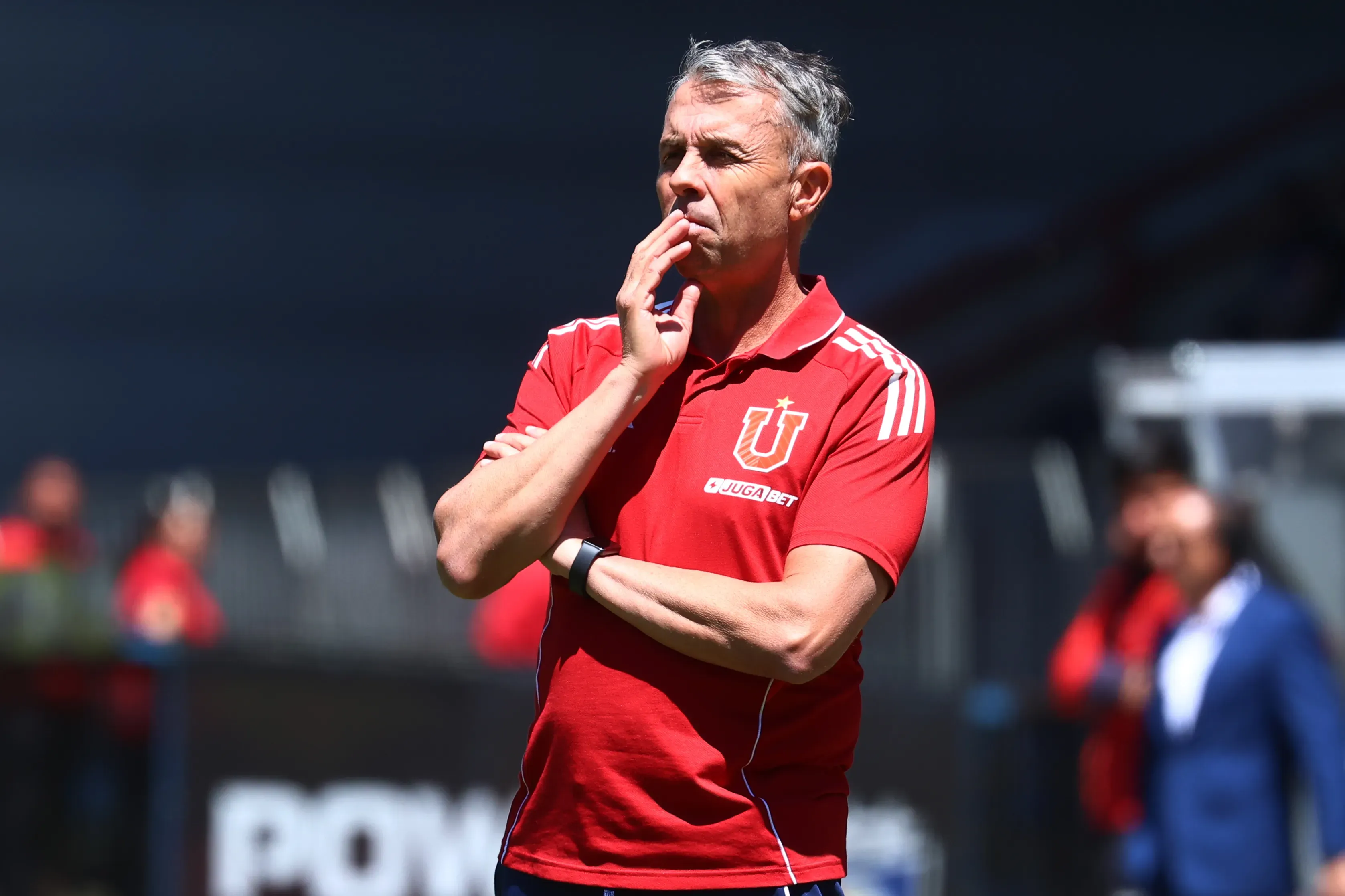 Gustavo Álvarez es el gran candidato de Marcelo Vega a la selección chilena. Foto: Eduardo Fortes/Photosport