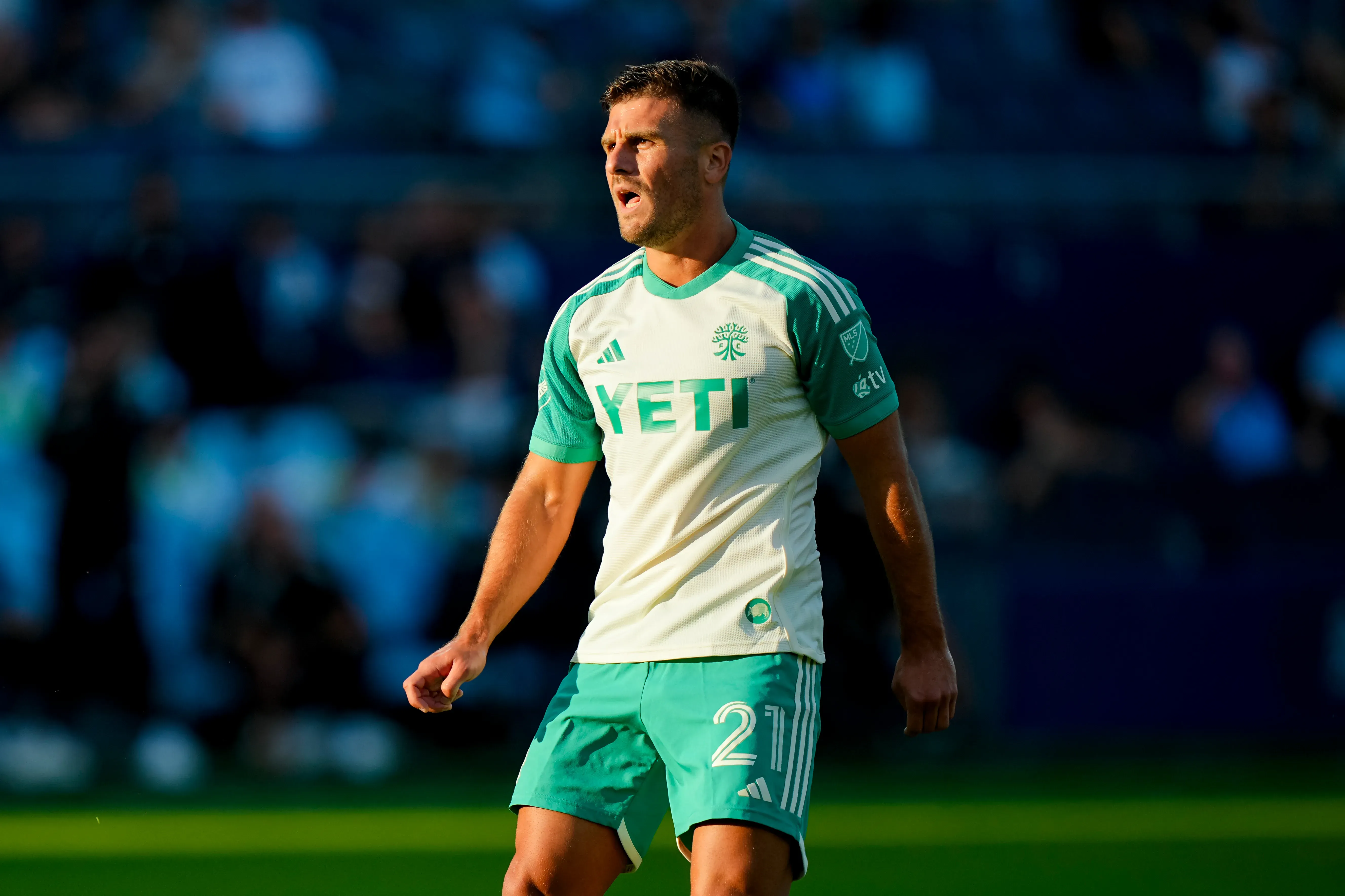 Diego Rubio lleva dos temporadas en el Austin FC de la MLS. ¿Será su momento de volver a Colo Colo con 32 años en el cuerpo? | Foto: Getty Images.