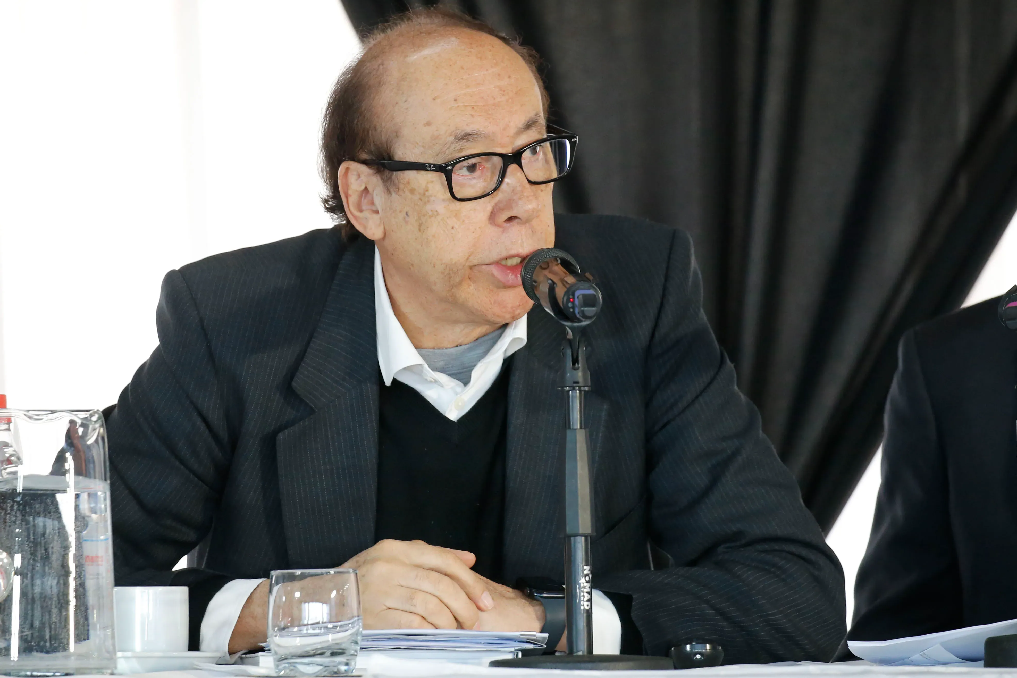 El ex Presidente de ByN desconoció la segunda maqueta del Estadio Monumental. (Foto: Dragomir Yankovic/Photosport)