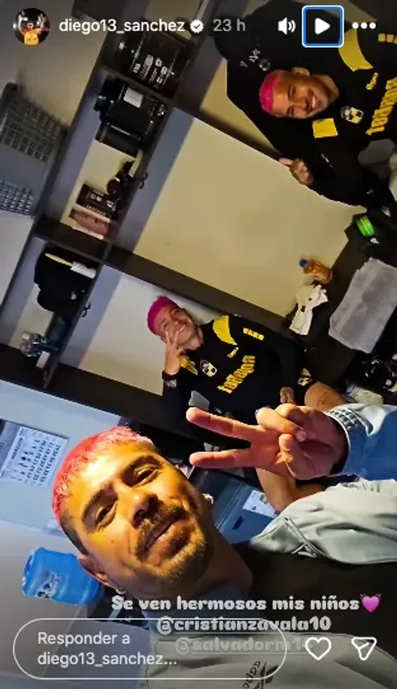 Mono Sánchez reveló el cambio de look de Cristián Zavala y Salvador Cordero