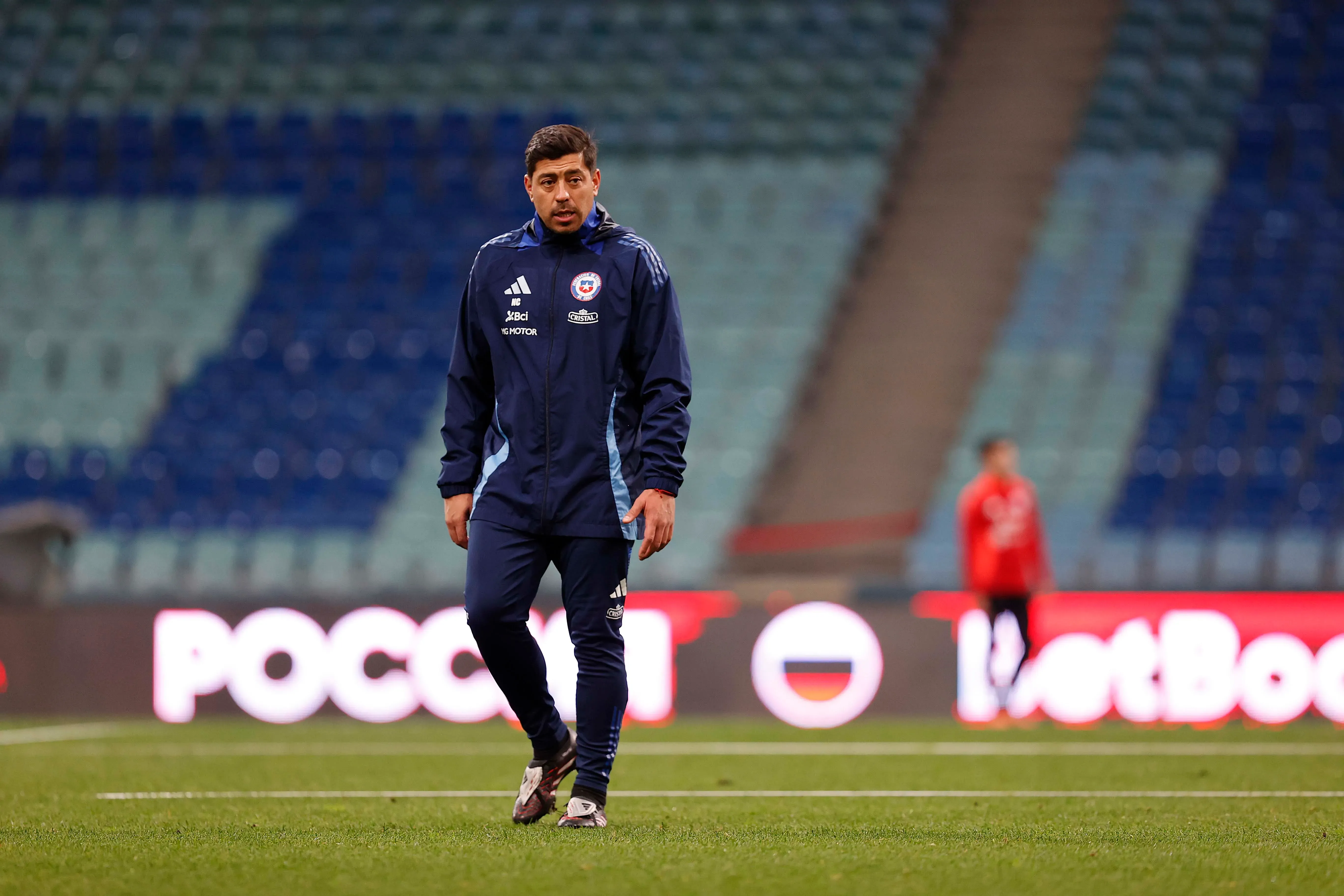 Nicolás Córdova cambia la formación de Chile. Foto: Carlos Parra – Comunicaciones FFCh