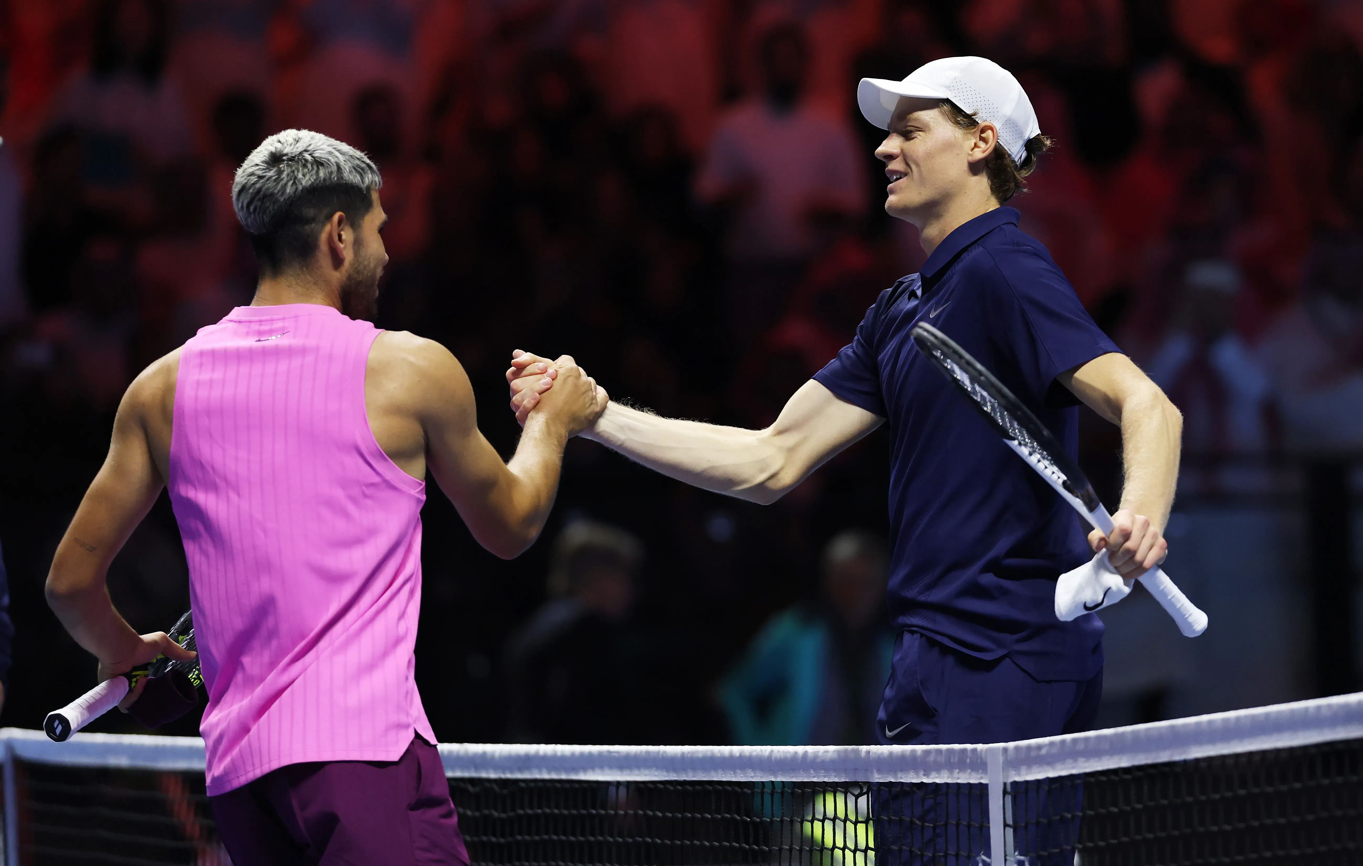 Carlos Alcaraz y Jannik Sinner jugarán la final del ATP Finals 2025. (Photo by Clive Brunskill/Getty Images)