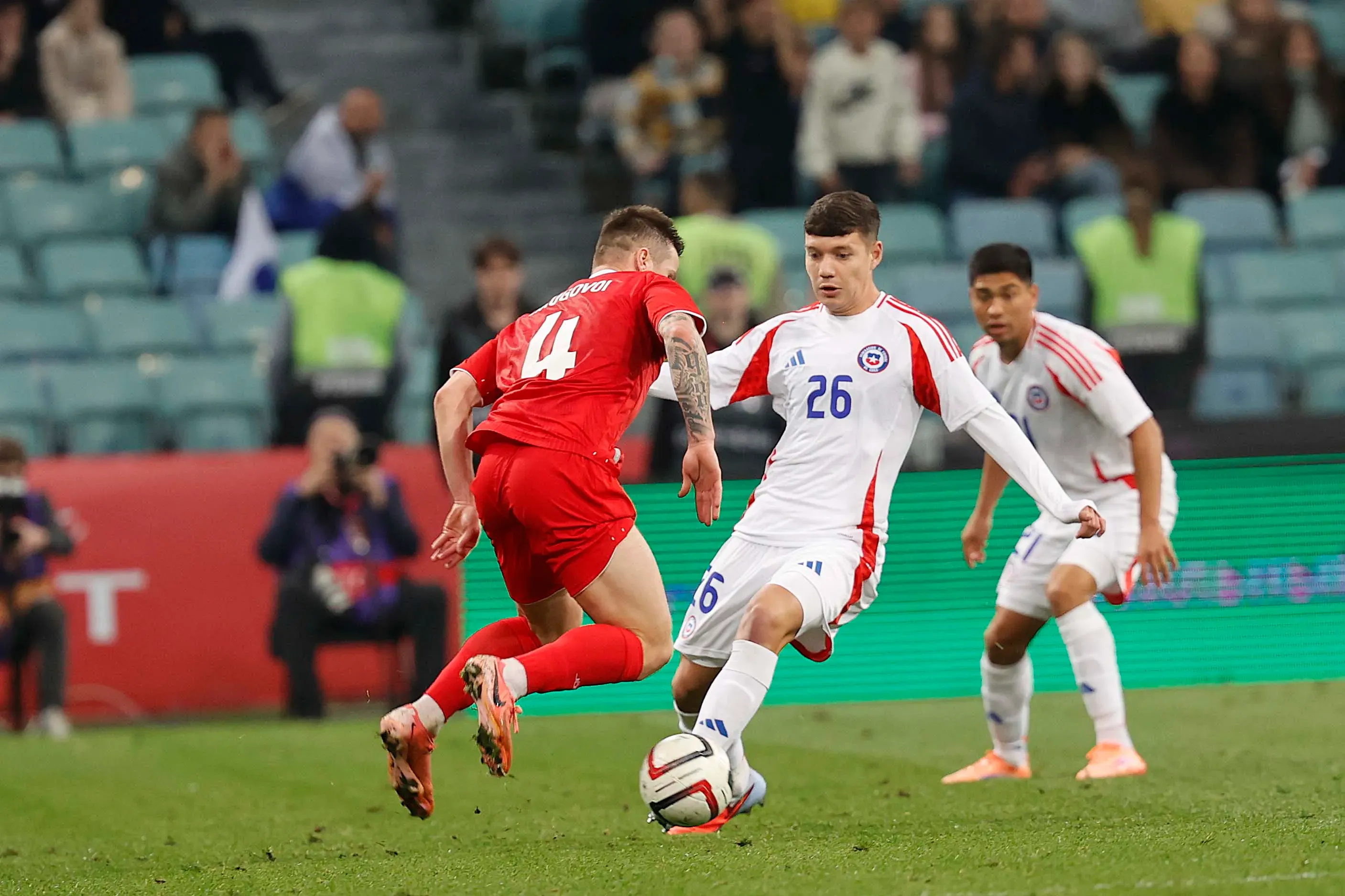 Agustín Arce alabó a Nicolás Córdova. Foto: Carlos Parra – Comunicaciones FFCh