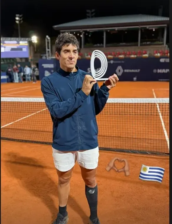 Garin fue campeón en Uruguay