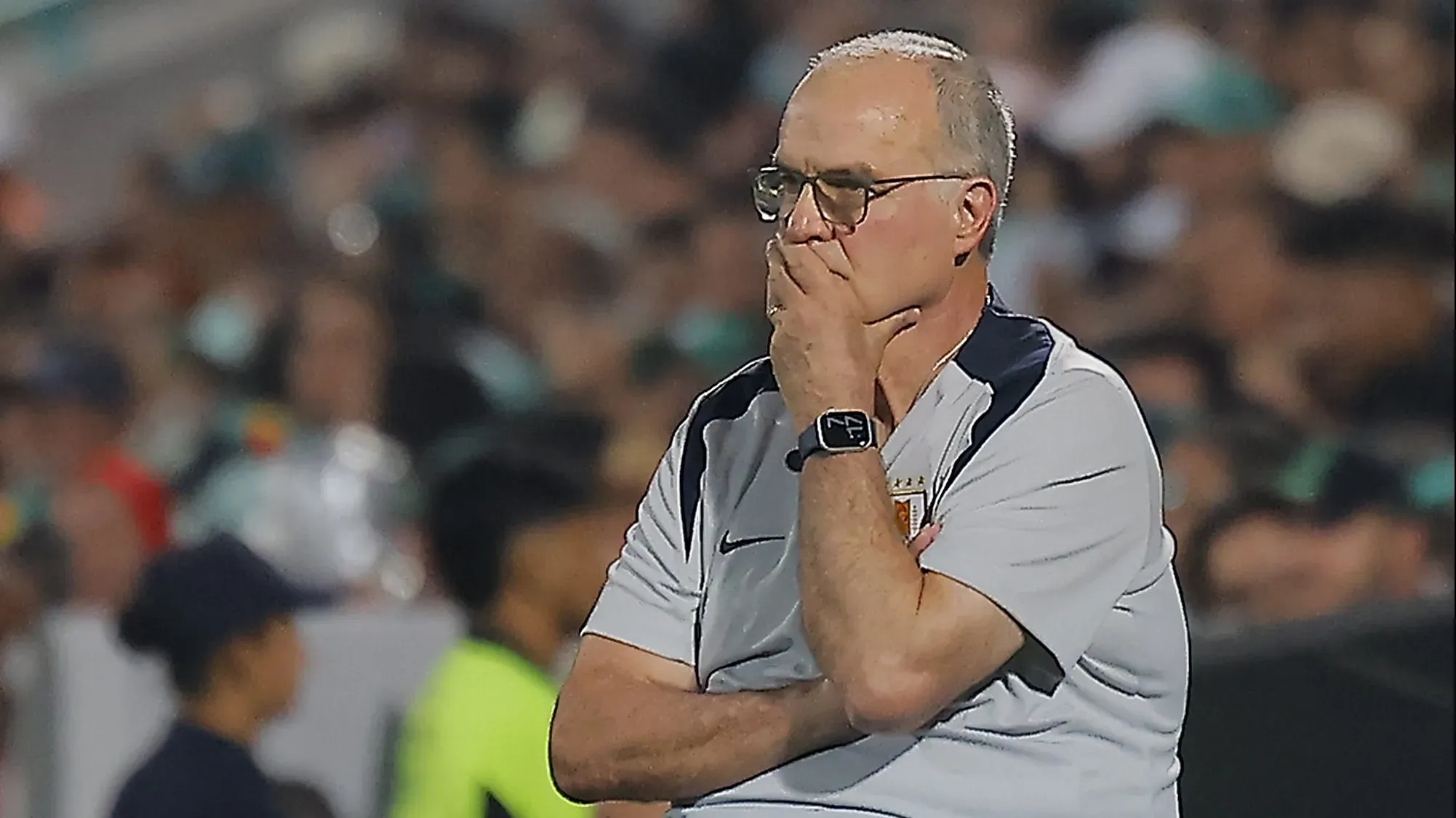 Bielsa enfrenta su peor momento al mando de la selección de Uruguay