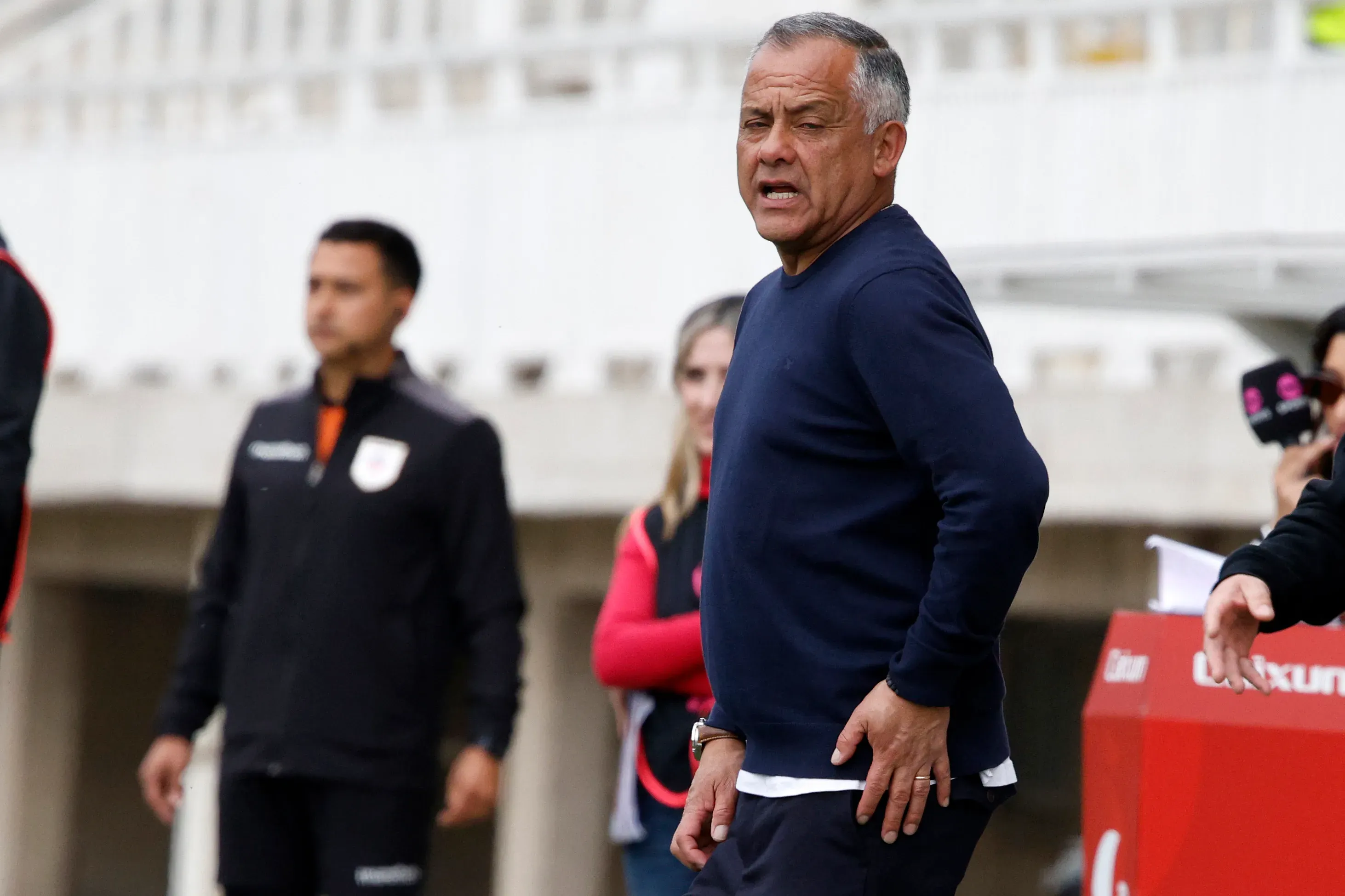 Erwin Durán quedó muy molesto con el juez tras la derrota. (Martin Thomas/Photosport).