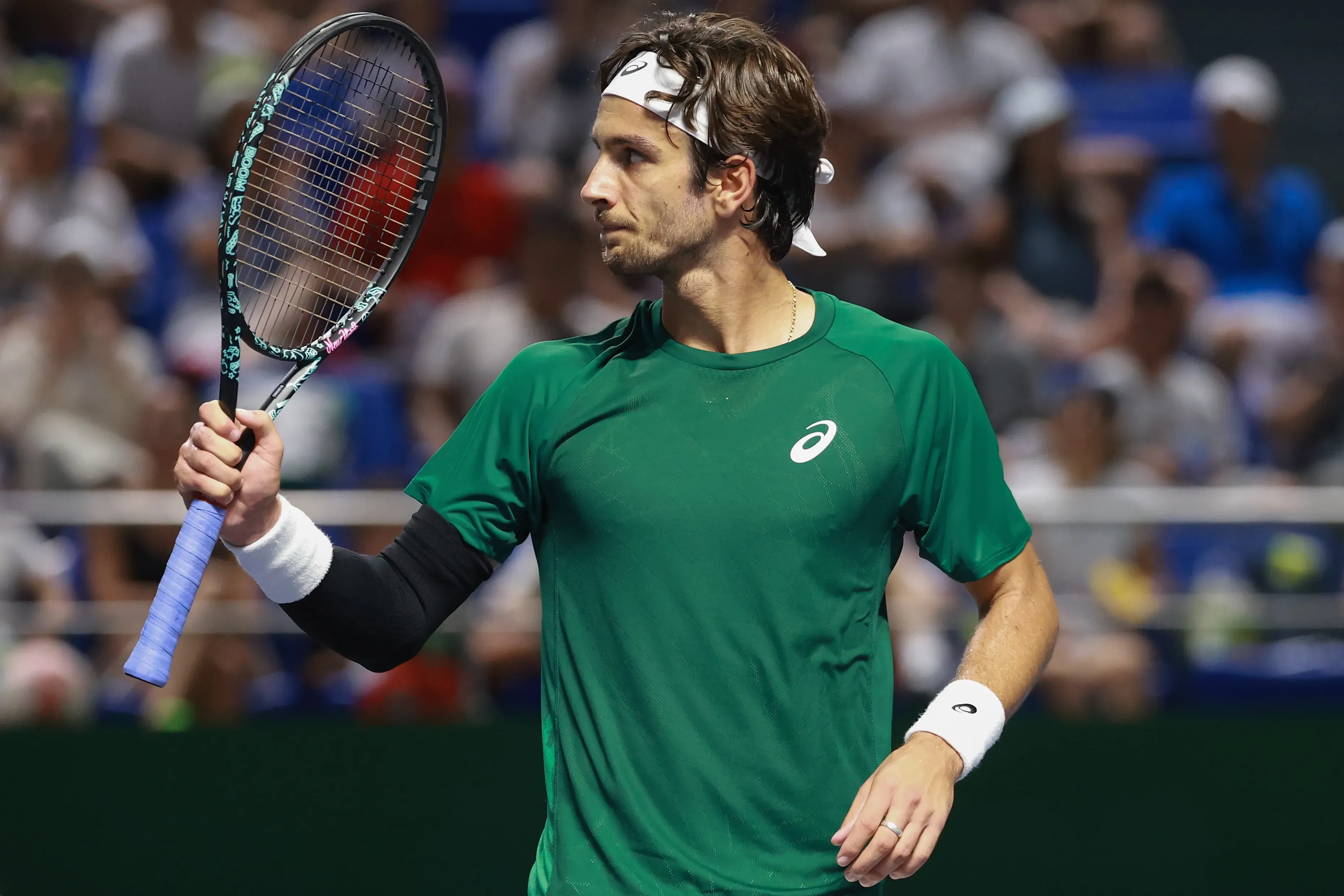 Luciano Darderi es el cuarto mejor tenista de Italia y estará en Chile